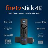 Amazon Fire TV Stick Ultra HD 4K con control remoto por voz Alexa (incluye control de TV)