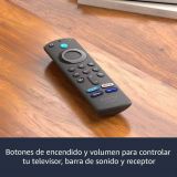 Amazon Fire TV Stick Ultra HD 4K con control remoto por voz Alexa (incluye control de TV)