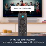 Amazon Fire TV Stick Ultra HD 4K con control remoto por voz Alexa (incluye control de TV)