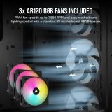 Case Corsair 3000D RGB Airflow Black 3 Fans Corsair AR120 RGB