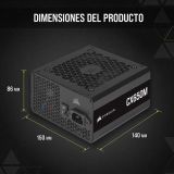 Fuente Corsair CX650M 80+ Bronze Semi Modular