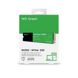 SSD M.2 WD Green SN350 NVMe 480GB 2400MB/s  PCIe® Gen3