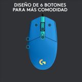 Mouse Logitech G203 RGB LIGHTSYNC Azul