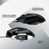 Mouse Logitech G502 X USB 25K DPI Negro