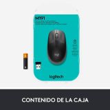 Mouse Logitech M190 inalámbrico Gris