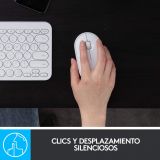 Mouse Logitech Pebble M350 Inalámbrico Blanco Crudo