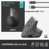 Mouse Logitech MX Vertical Ergonómico