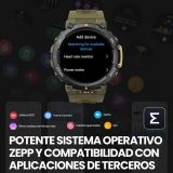 Reloj inteligente Amazfit T-Rex 2 Negro