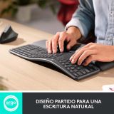 Teclado Logitech ERGO K860 Ergonómico Inalámbrico 