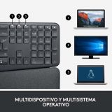 Teclado Logitech ERGO K860 Ergonómico Inalámbrico 