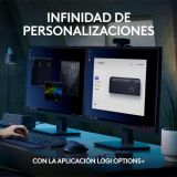 Teclado Logitech MX Keys S Grafito inalámbrico