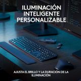 Teclado Logitech MX Keys S Grafito inalámbrico